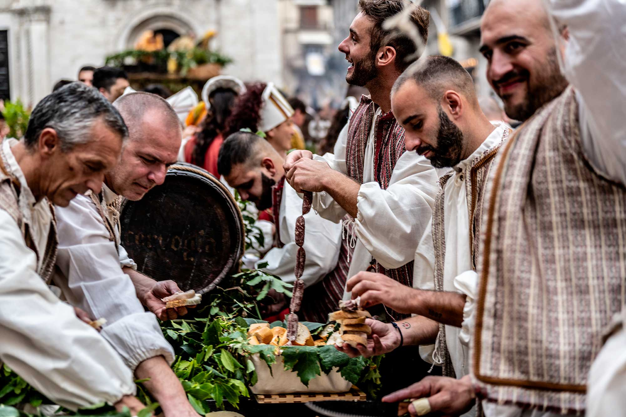 Il corteo dei Tavernieri